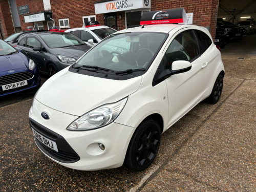 Ford Ka  1.2 Zetec White Edition Euro 6 (s/s) 3dr