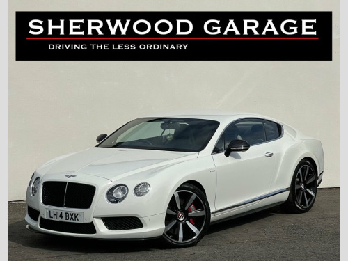 Bentley Continental  4.0 GT V8 S 2d AUTO 521 BHP 2 TONE LEATHER ,BLACK 