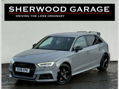 Audi S3  2.0 TFSI Black Edition Sportback 5dr Petrol S Tron 