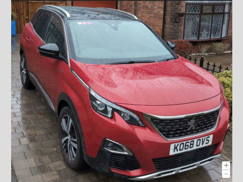 Peugeot 3008 Crossover  1.5 BlueHDi GT Line EAT Euro 6 (s/s) 5dr