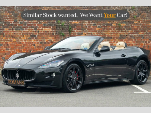 Maserati GranCabrio  4.7 V8 Sport Convertible 2dr Petrol Auto Euro 5 (4 