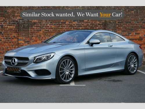 Mercedes-Benz S-Class S500 4.7 S500 V8 AMG Line Coupe 2dr Petrol G-Tronic Eur 