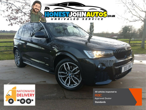 BMW X3  2.0 20d M Sport SUV 5dr Diesel Auto xDrive Euro 6 (s/s) (190 ps) 