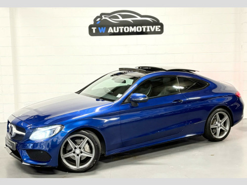 Mercedes-Benz C-Class  2.1 C220d AMG Line (Premium) G-Tronic+ Euro 6 (s/s) 2dr