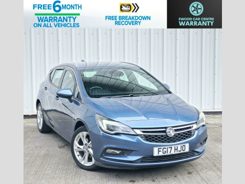 Vauxhall Astra  1.4i Turbo SRi Nav Auto Euro 6 (s/s) 5dr