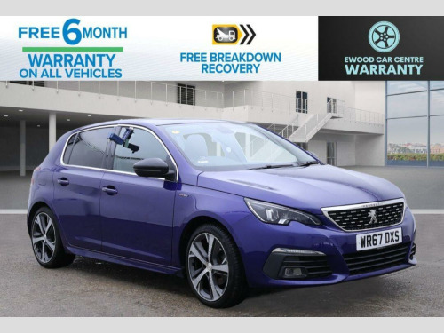 Peugeot 308  1.2 PureTech GT Line Hatchback 5dr Petrol EAT Euro 6 (s/s) (130 ps)