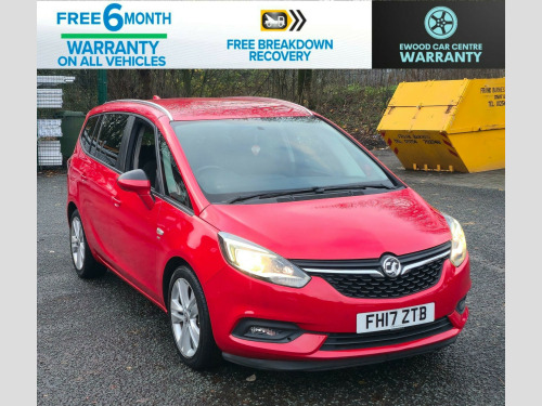 Vauxhall Zafira Tourer  1.4i Turbo SRi Nav MPV 5dr Petrol Auto Euro 6 (140 ps) 