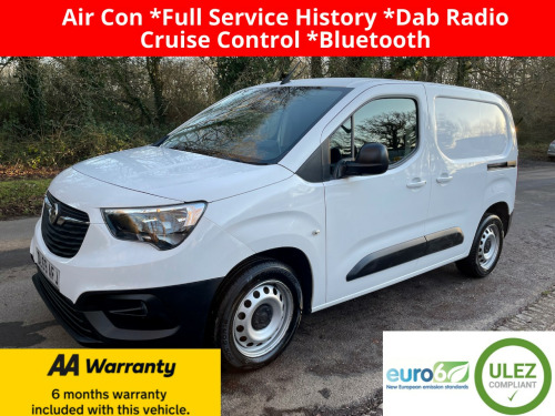 Vauxhall Combo  1.5 Turbo D 2000 Edition Auto L1 H1 Euro 6 (s/s) 4dr