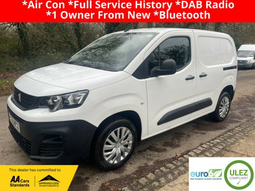 Peugeot Partner  1.5 BlueHDi 1000 Professional Standard Panel Van 5dr Diesel Manual SWB Euro