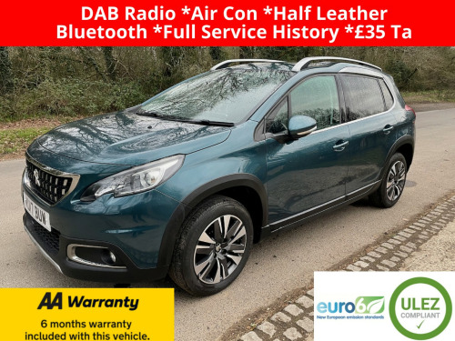 Peugeot 2008 Crossover  1.2 PureTech Allure SUV 5dr Petrol Manual Euro 6 (82 ps)