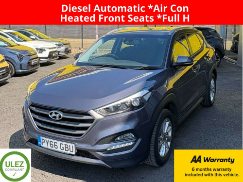 Hyundai Tucson  2.0 CRDi SE Nav SUV 5dr Diesel Auto 4WD Euro 6 (136 ps)