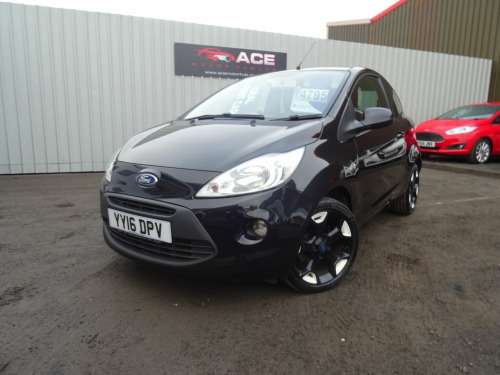 Ford Ka  1.2 Zetec Black Edition 3dr, FSH, 2 keys