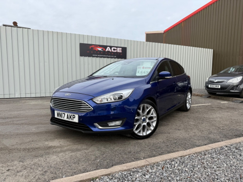 Ford Focus  1.0 EcoBoost 125 Titanium X 5dr, FSH, 2 keys