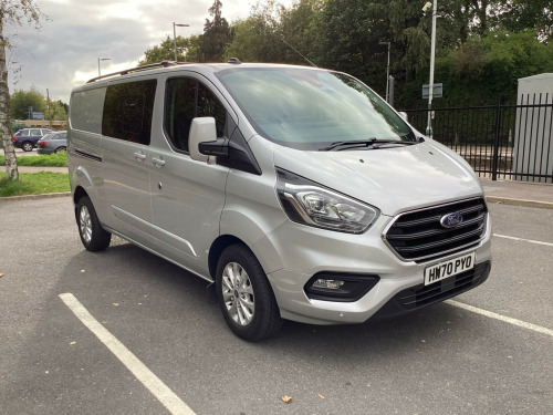 Ford Transit Custom  2.0 320 EcoBlue Limited Crew Van L2 H1 Euro 6 (s/s) 5dr (6 Seat)