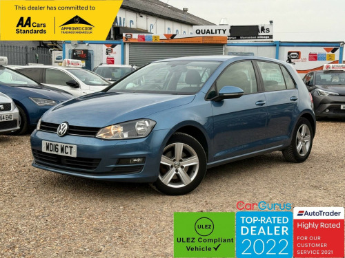 Volkswagen Golf  1.6 TDI BlueMotion Tech Match Edition DSG Euro 6 (s/s) 5dr