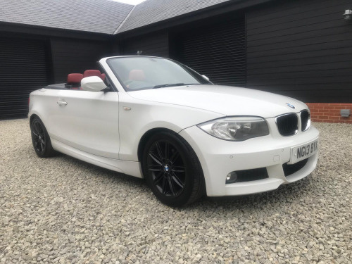 BMW 1 Series  2.0 118d M Sport Convertible  Diesel ,FULL LEATHER TRIM,55+mpg,M SPORT DETA