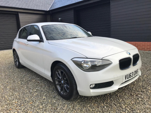 BMW 1 Series  (63 Reg)2.0 120d X-Drive,60+Mpg,F/S/HIST,4-WD 
