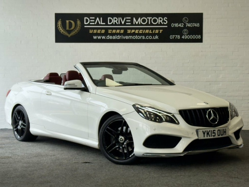 Mercedes-Benz E-Class E220 2.1 E220 BlueTEC AMG Line Cabriolet 2dr Diesel G-T