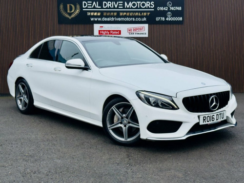 Mercedes-Benz C-Class  1.6 C200d AMG Line (Premium) Saloon 4dr Diesel G-T 
