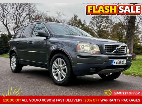 Volvo XC90  2.4 D5 SE Lux SUV 5dr Diesel Geartronic AWD (239 g/km, 182 bhp)