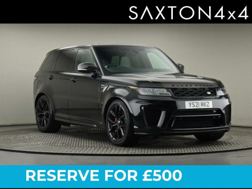 Land Rover Range Rover Sport  5.0 P575 V8 SVR Carbon Edition Auto 4WD Euro 6 (s/s) 5dr