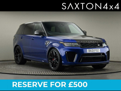 Land Rover Range Rover Sport  5.0 P575 V8 SVR Carbon Edition Auto 4WD Euro 6 (s/s) 5dr