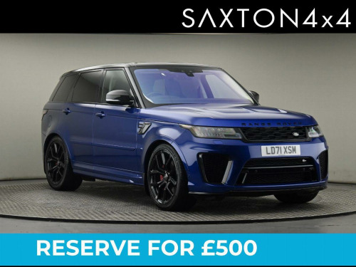 Land Rover Range Rover Sport  5.0 P575 V8 SVR Auto 4WD Euro 6 (s/s) 5dr