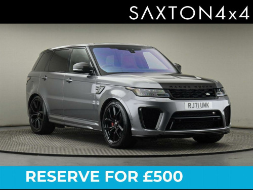 Land Rover Range Rover Sport  5.0 P575 V8 SVR Carbon Edition Auto 4WD Euro 6 (s/s) 5dr