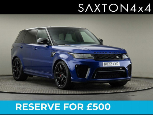 Land Rover Range Rover Sport  5.0 P575 V8 SVR Auto 4WD Euro 6 (s/s) 5dr