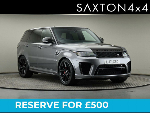 Land Rover Range Rover Sport  5.0 P575 V8 SVR Carbon Edition Auto 4WD Euro 6 (s/s) 5dr