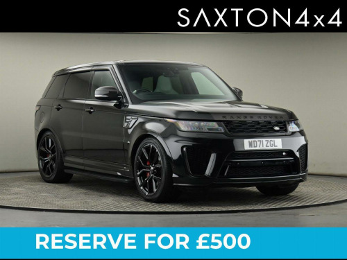 Land Rover Range Rover Sport  5.0 P575 V8 SVR Carbon Edition Auto 4WD Euro 6 (s/s) 5dr