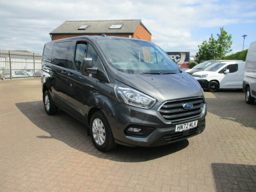 Ford Transit Custom 2.0 320 EcoBlue Limited Crew Van Double Cab 5dr Diesel Auto L1 H1 Euro 6 (1