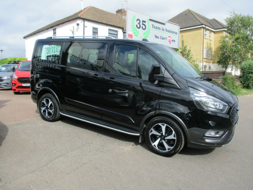 Ford Tourneo Custom  2.0 320 EcoBlue Active Minibus Double Cab 5dr Diesel Manual L1 Euro 6 (s/s)