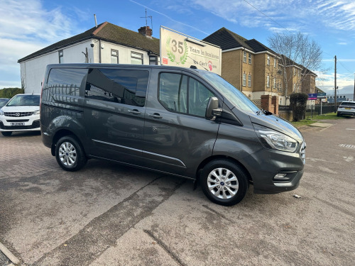 Ford Transit Custom  2.0 320 EcoBlue Limited Crew Van Double Cab 5dr Diesel Auto L1 H1 Euro 6 (1