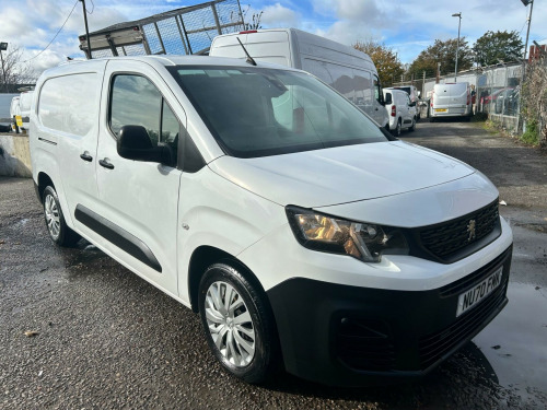 Peugeot Partner  1.5 BlueHDi 850 Professional Long Crew Van Double Cab 6dr Diesel Manual LWB