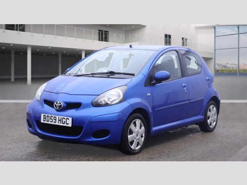 Toyota AYGO  1.0 VVT-i Blue Hatchback 5dr Petrol Manual Euro 4 (67 bhp)