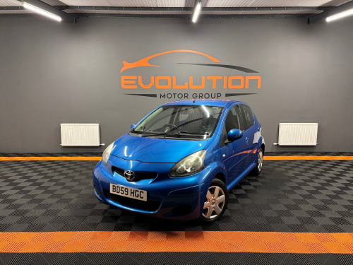 Toyota AYGO  1.0 VVT-i Blue Hatchback 5dr Petrol Manual Euro 4 (67 bhp)