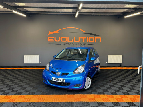 Toyota AYGO  1.0 VVT-i Blue Hatchback 3dr Petrol MultiMode Euro 4 (67 bhp) 