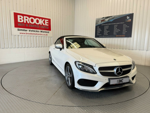 Mercedes-Benz C-Class  2.1 C250d AMG Line (Premium Plus) Cabriolet G-Tronic+ Euro 6 (s/s) 2dr