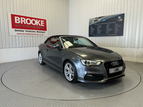 Audi A3 Cabriolet  2.0 TDI S line quattro Euro 6 (s/s) 2dr