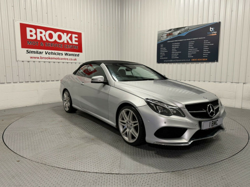 Mercedes-Benz E-Class  2.1 E220d AMG Line Edition Cabriolet G-Tronic+ Euro 6 (s/s) 2dr 