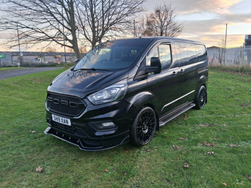 Ford Transit Custom  2.0 320 EcoBlue Limited Crew Van Double Cab 5dr Diesel Auto L1 H1 Euro 6 (s