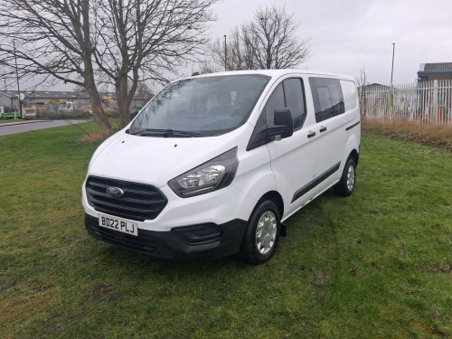 Ford Transit Custom  2.0 300 EcoBlue Leader Crew Van Double Cab 5dr Diesel Manual L1 H1 Euro 6 ( 