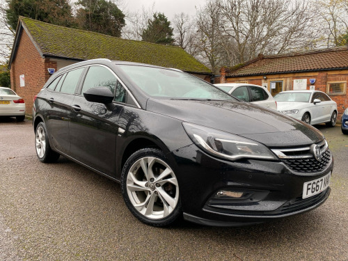 Vauxhall Astra  1.4i Turbo SRi Sports Tourer 5dr Petrol Auto Euro 6 (s/s) (150 ps)