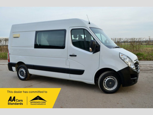 Vauxhall Movano  2.3 CDTi 3500 BiTurbo Crew Van Double Cab 6dr Dies