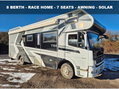 Mercedes-Benz ATEGO  Mercedes Atego 822 Bespoke 8 Berth Racehome/Motorh 
