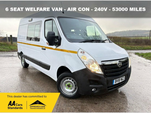 Vauxhall Movano  2.3 CDTi 3500 Welfare unit  Diesel Manual FWD L2 H 