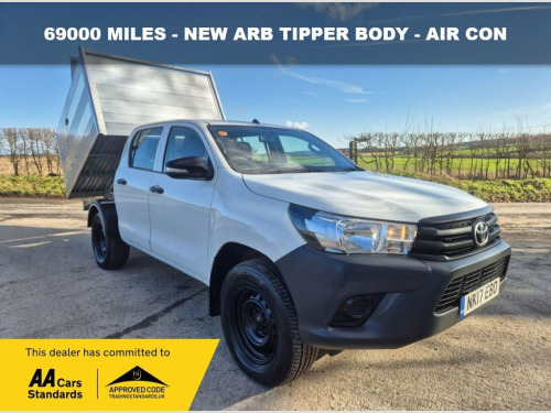 Toyota Hi-Lux  2.4 D-4D Active Double Cab New Arb Tipper 4dr Dies 