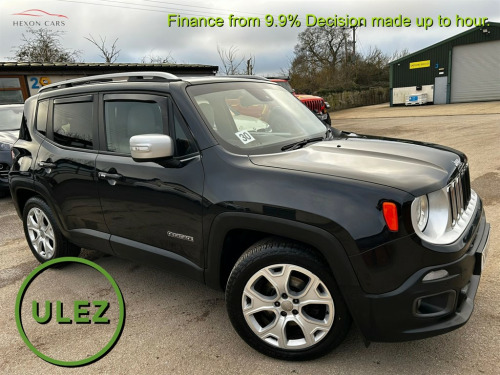 Jeep Renegade  1.6 MultiJetII Limited SUV 5dr Diesel Manual Euro 6 (s/s) (120 ps)