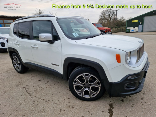 Jeep Renegade  1.6 MultiJetII Limited SUV 5dr Diesel Manual Euro 5 (s/s) (120 ps)